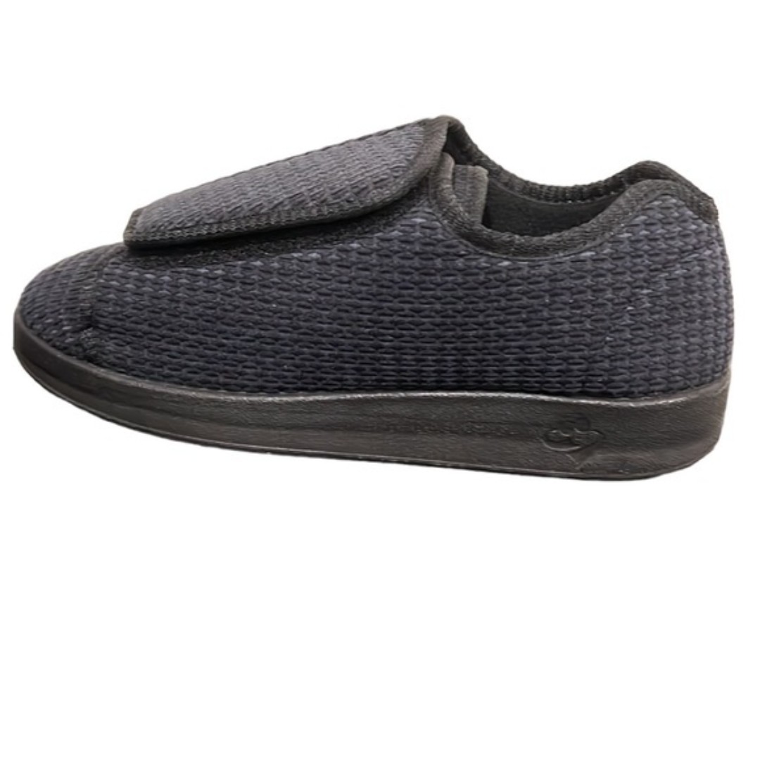 Silverts Extra Wide Adaptive Slip Resistant Navy Shoes Size 9 NWOT