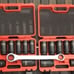 1/2-Inch Drive Metric Shallow Impact Socket Set Cr-V, 6-Point, 14 Sockets