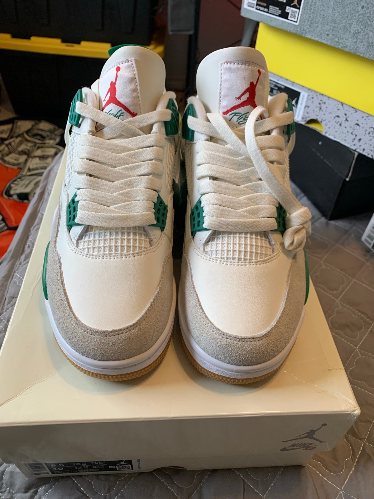Jordan 4 pine green sb