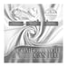 Luxury Satin Full Bed Sheet Set With 15 Deep Pocket White