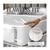 Luxury Satin Full Bed Sheet Set With 15 Deep Pocket White