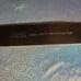 Michael Kors Gold MK Buckle Shiny Textured Belt SZ: M NWOT