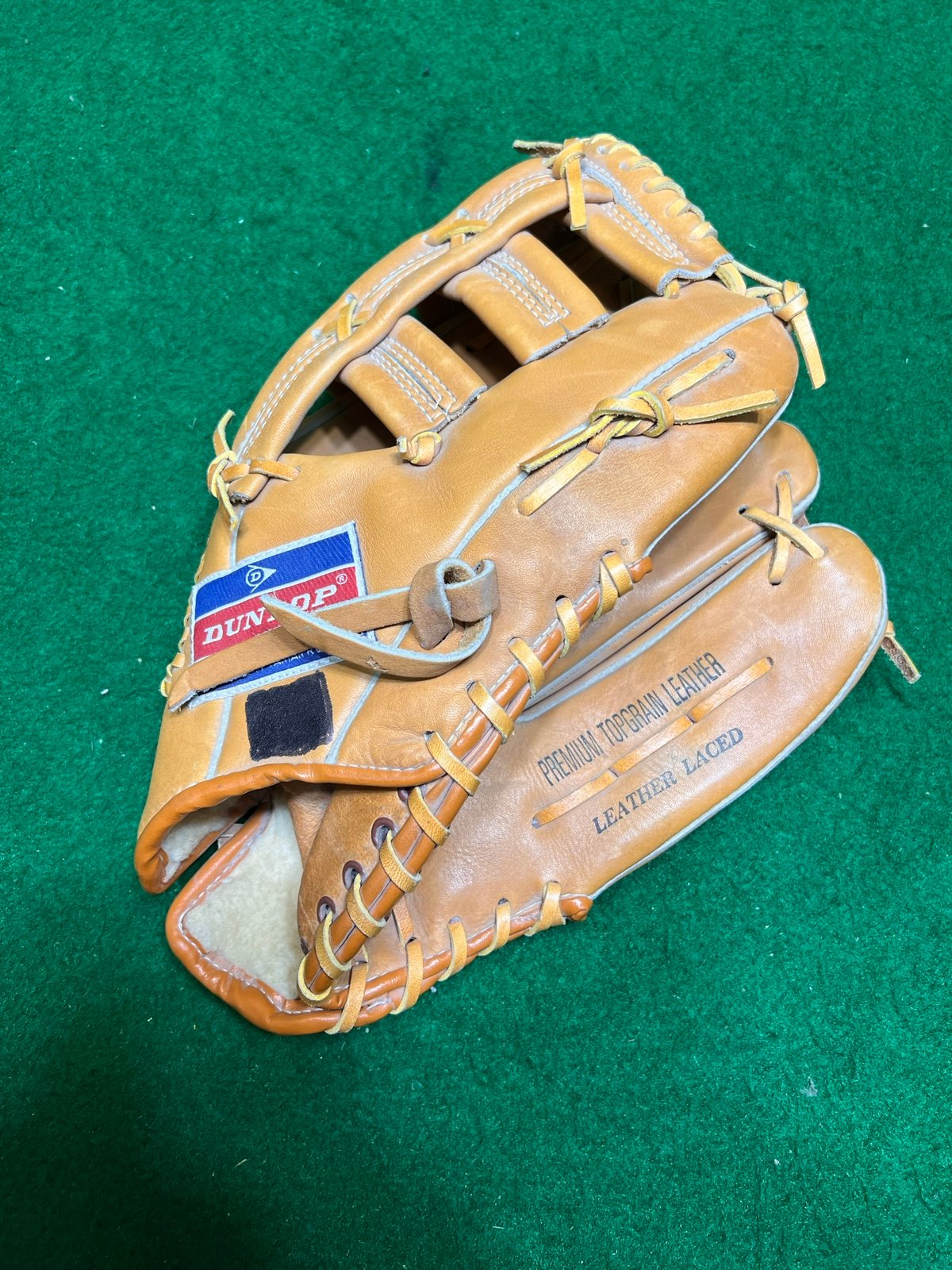 Dunlop ZX/5000 889/504 Baseball Glove-Leather Sure Grip Pocket12.5” D-1