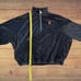 Nike Court Tennis Fall London 1/4 Zip Black Velour Jacket Women Size Small