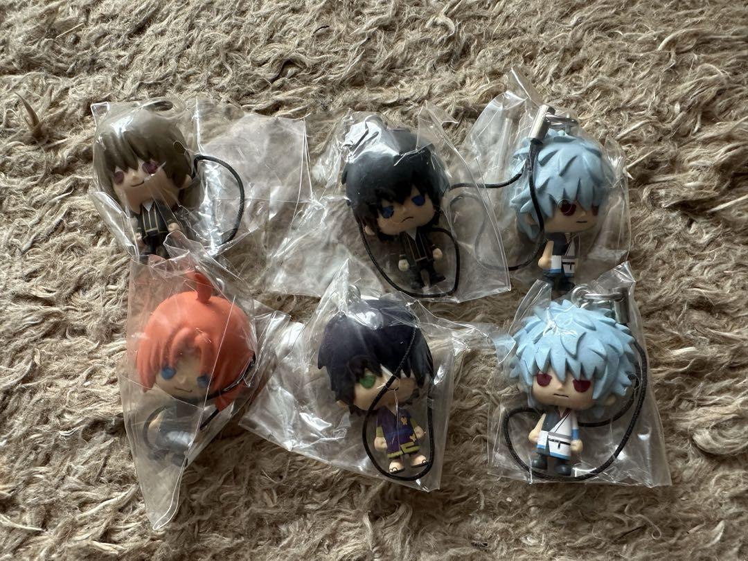 【Vintage】Gintama 1point Mascot Complete Set