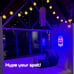 Halloween Ghost Neon Sign Pink Blue - Led Lights for Game Room Neon Sign