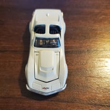 Rare Silver 1969 Maisto Corvette