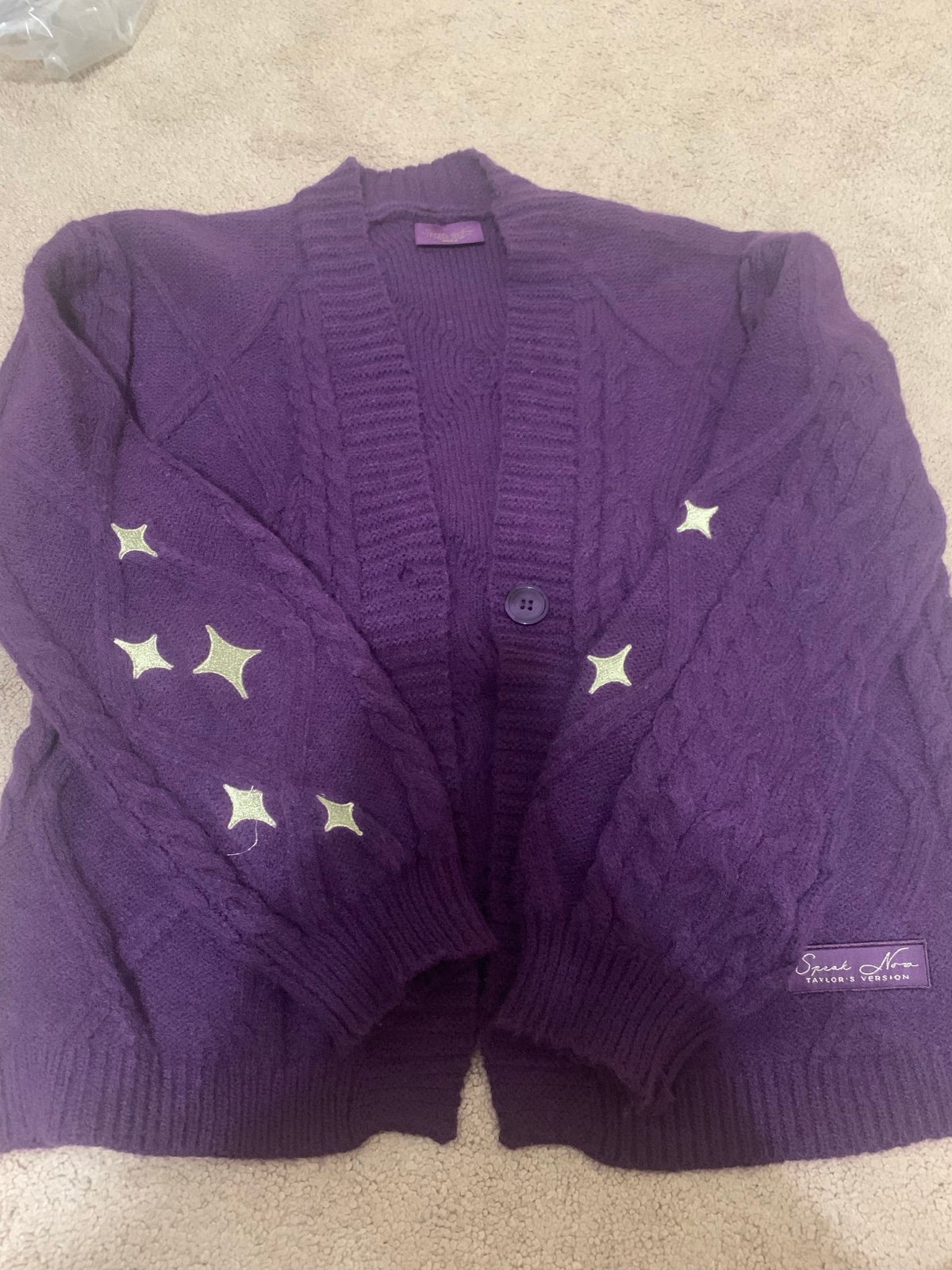 Taylor Swift Speak Now cardigan OFFICIAL M/L