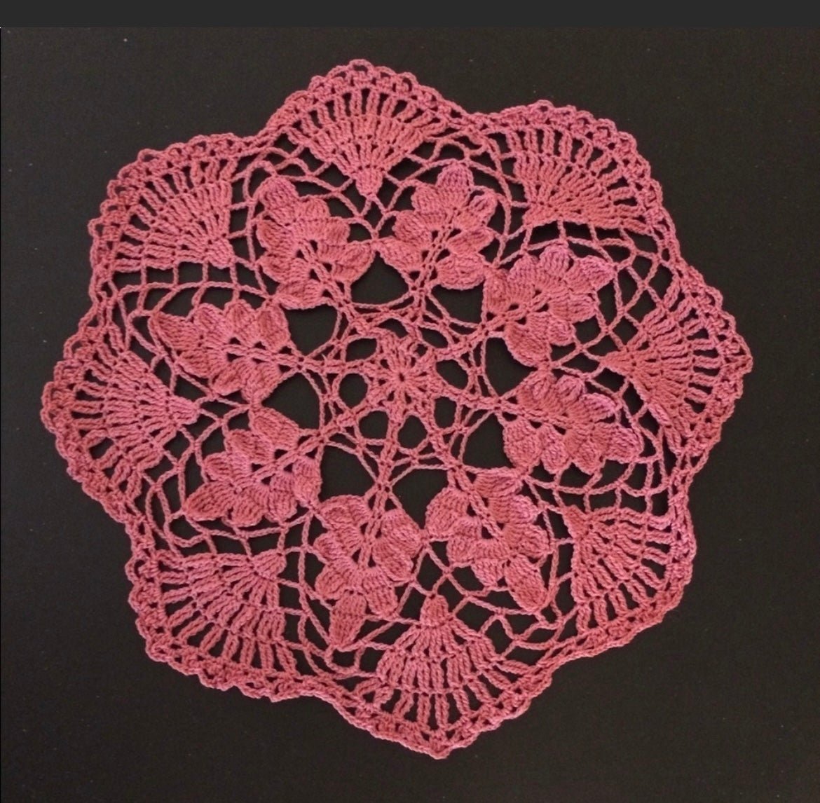 Handmade Crocheted Placemat