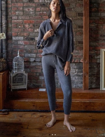 FREE PEOPLE AROUND THE CLOCK JOGGERS