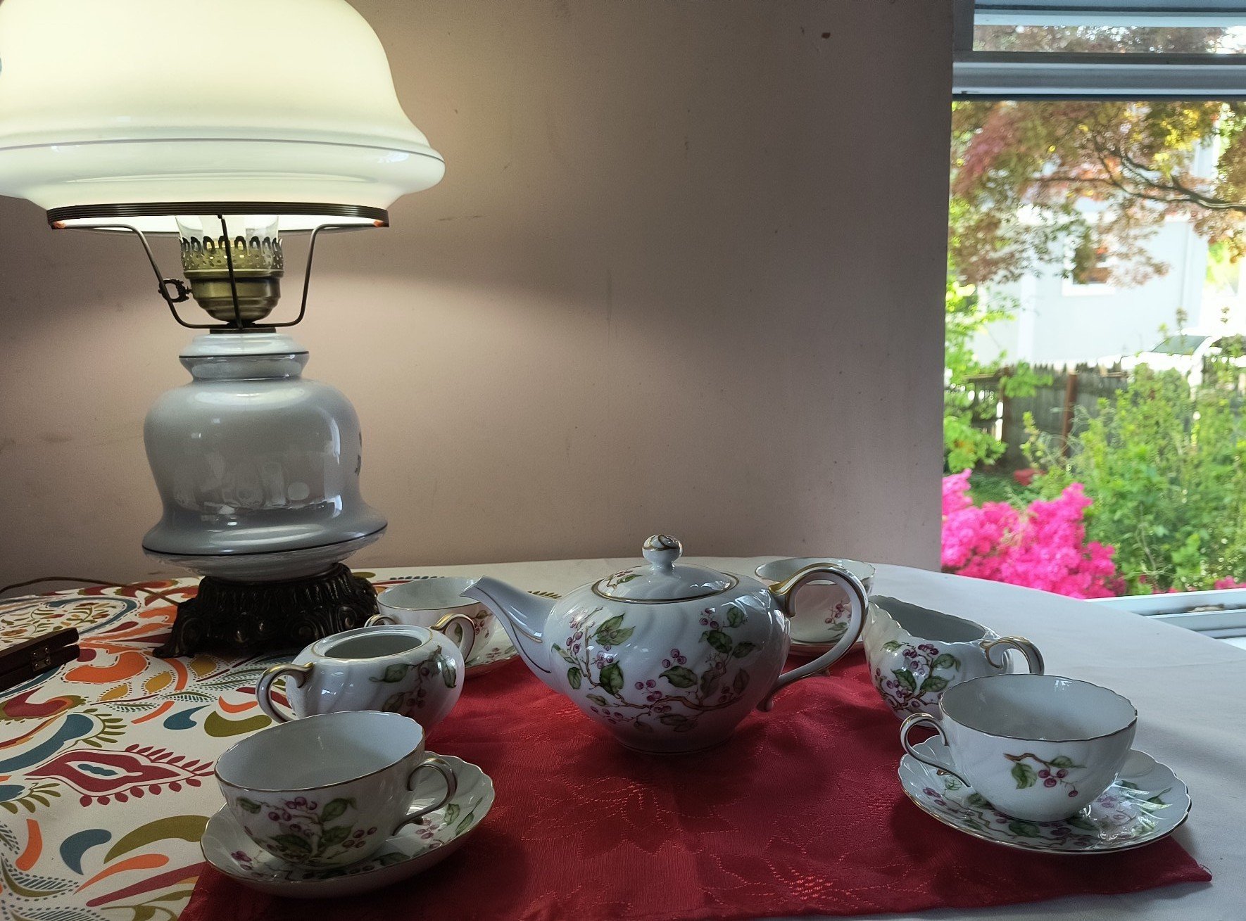 VINTAGE CRAFTSMAN TEA SET 12 PIECES