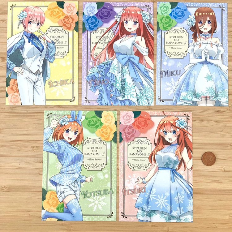 Rare The Quintessential Quintuplets set