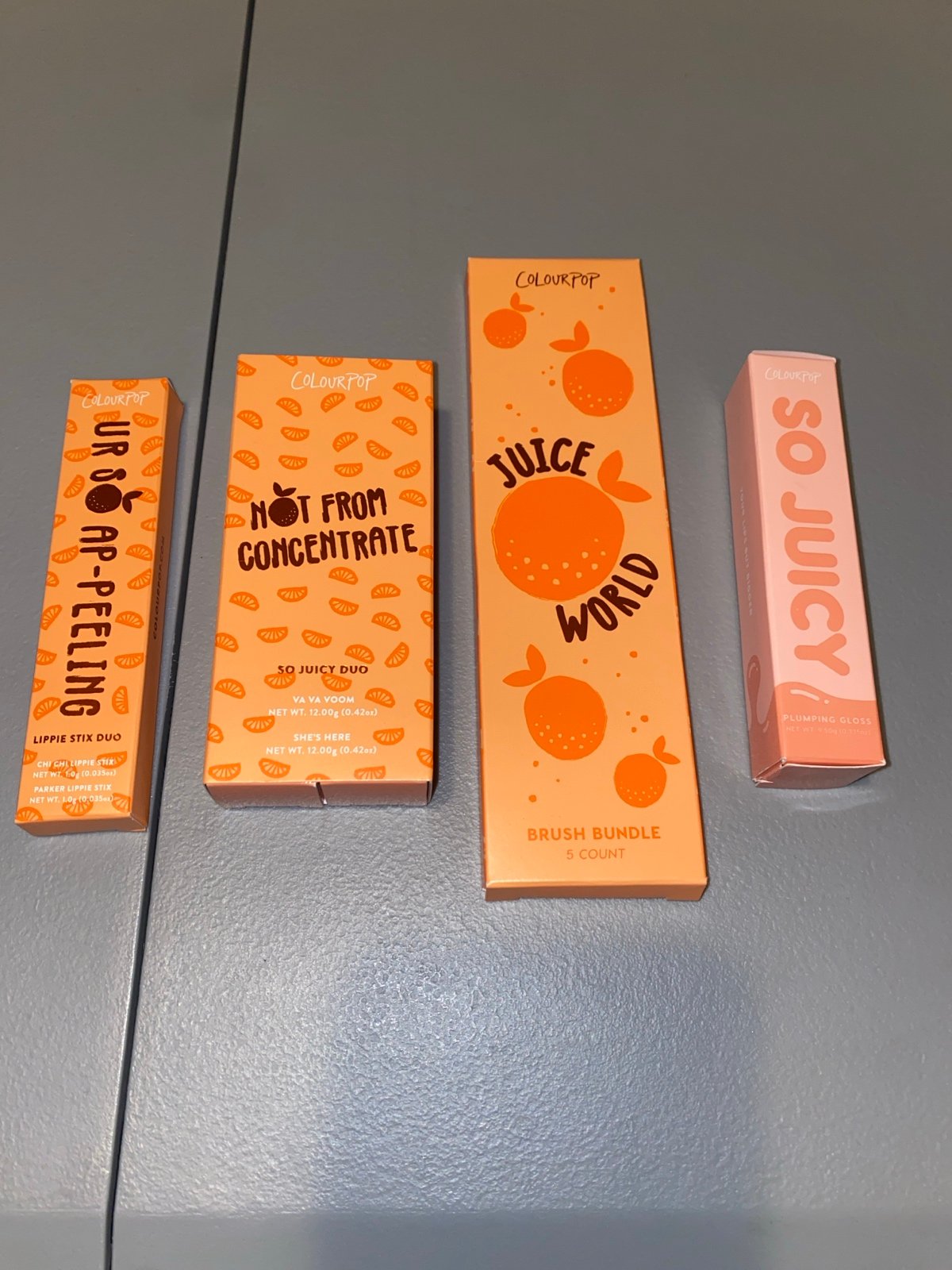 New Colourpop Bundle of 4 Juicy Products