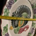 Ceramic Turkey Serving Tray Large Vintage