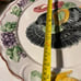Ceramic Turkey Serving Tray Large Vintage