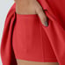 Halara Softlyzero Plush Backless Adjustable Strap 2-in-1 Pocket Mini Dress NWT