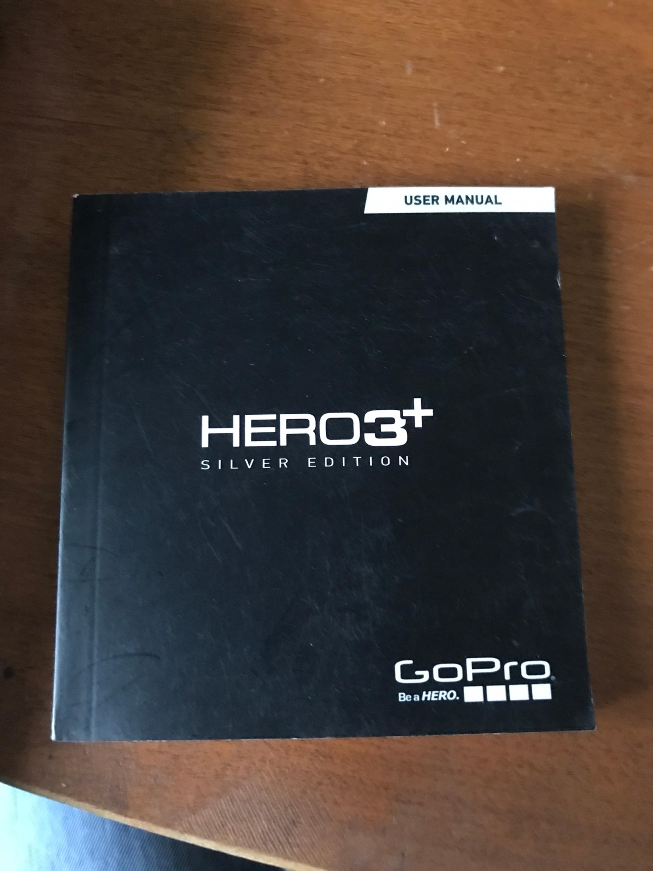 GoPro Hero 3 plus black edition 66 pg user manual