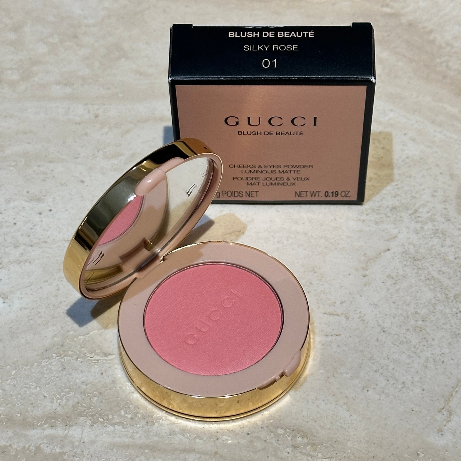 GUCCI BLUSH DE BEAUTÉ SILKY ROSE 01 01, Gucci Blush De Beauté in 01 Silky Rose | GUCCI® US