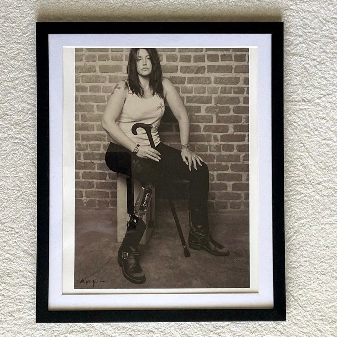 Chrome Hearts vintage look 9x11 Framed mag cutout poster