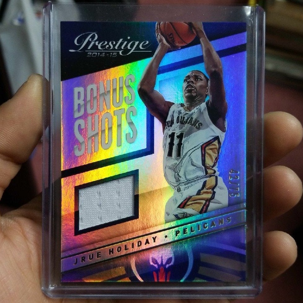 Prestige 14-15 Jrue Holiday Jersey Card
