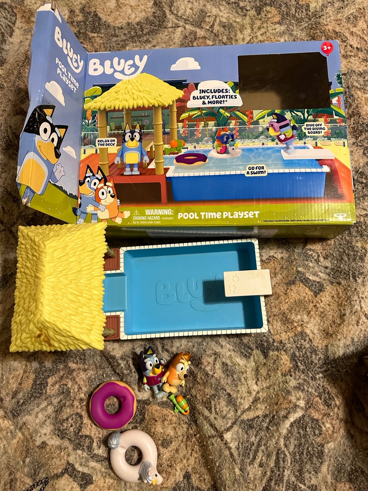 Bluey’s Pool Time Playset