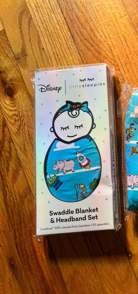 little sleepies toy story swaddle