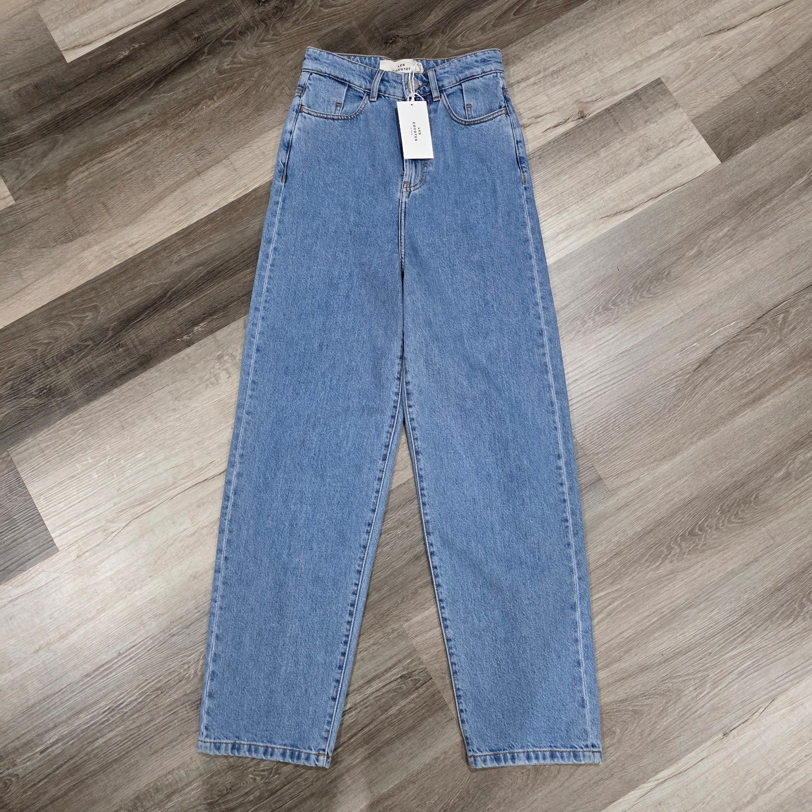 New Les Coyotes de Paris Jeans Light Denim Size 25