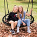 40 Spider Web Tree Net Large Swing Outdoor Hanging Play Toy PE Rope EZ Setup