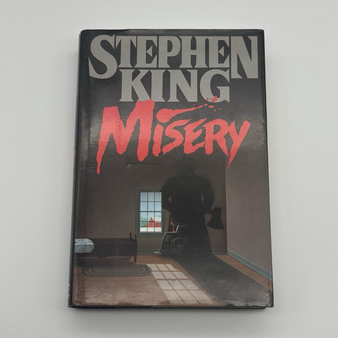 Misery Stephen King 1st Edition 1987 Hardcover Book Thriller Horror Suspense