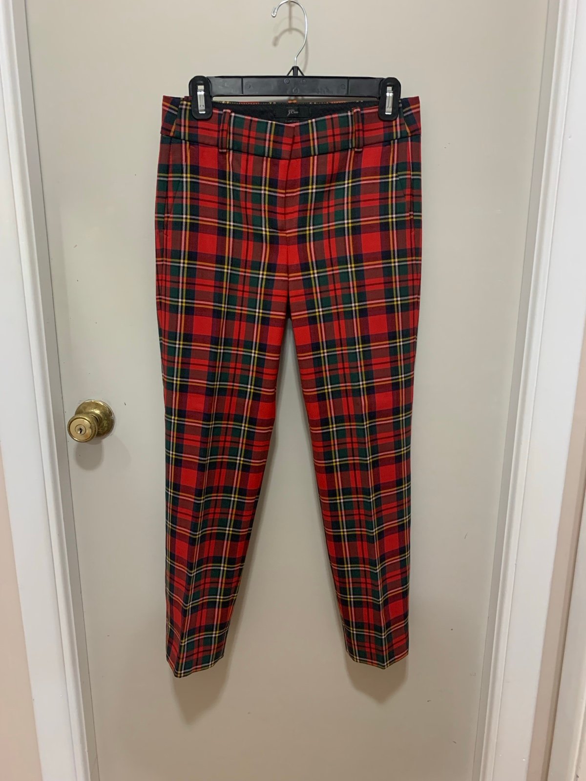 J Crew Plaid Pants