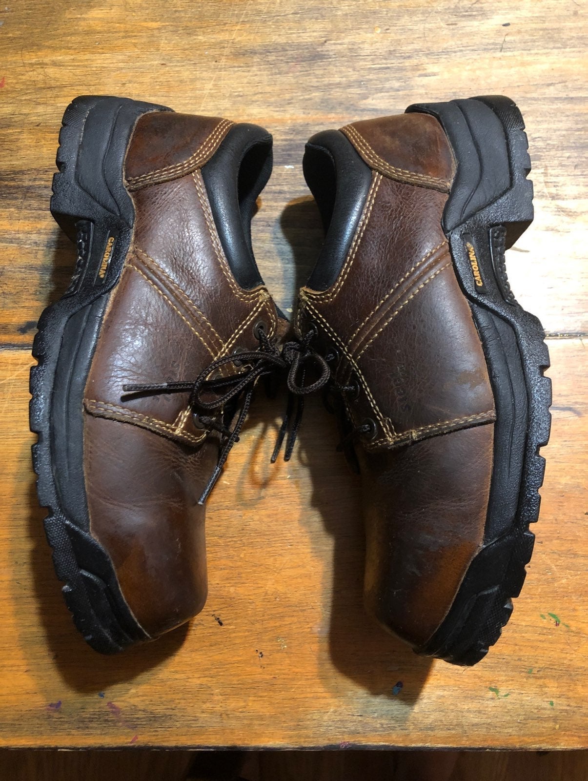 Sz 10 Carolina Boots OXFORD STEEL (WORN TWICE) Low Boots Shoes