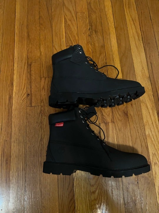 Black Timberlands Helcor boots size hotsell 14 MEN