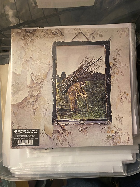 Led Zeppelin *untitled *IV *LP record *NEW *2020 *Atlantic *79657-7 *Europe