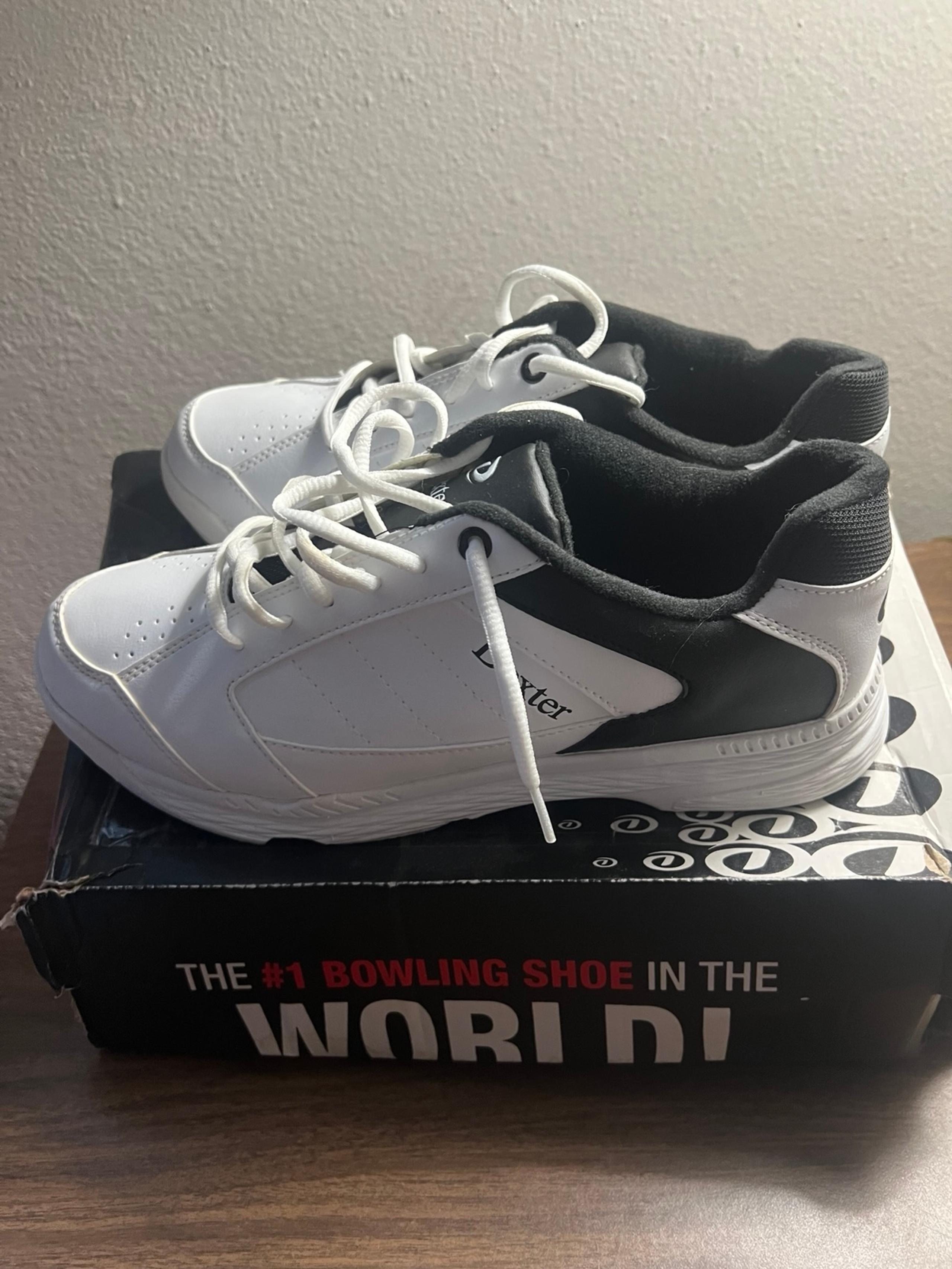 Dexter Ricky IV White/Black Mens Bowling Shoes