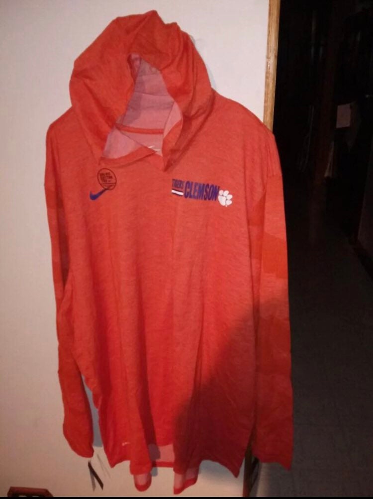 Clemson Tigers Nike mens NCAA LS training top XXL