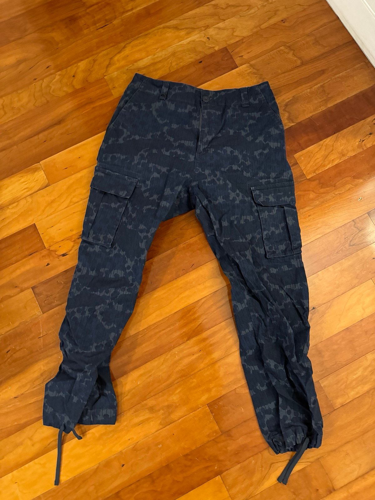 Mens Nike sb ripstop cargo pants size 32 blue camo