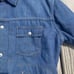 Vintage 70s JCPenneys Ranch Craft Denim Button Down Shirt Jacket Shacket Lined