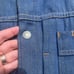 Vintage 70s JCPenneys Ranch Craft Denim Button Down Shirt Jacket Shacket Lined