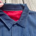 Vintage 70s JCPenneys Ranch Craft Denim Button Down Shirt Jacket Shacket Lined