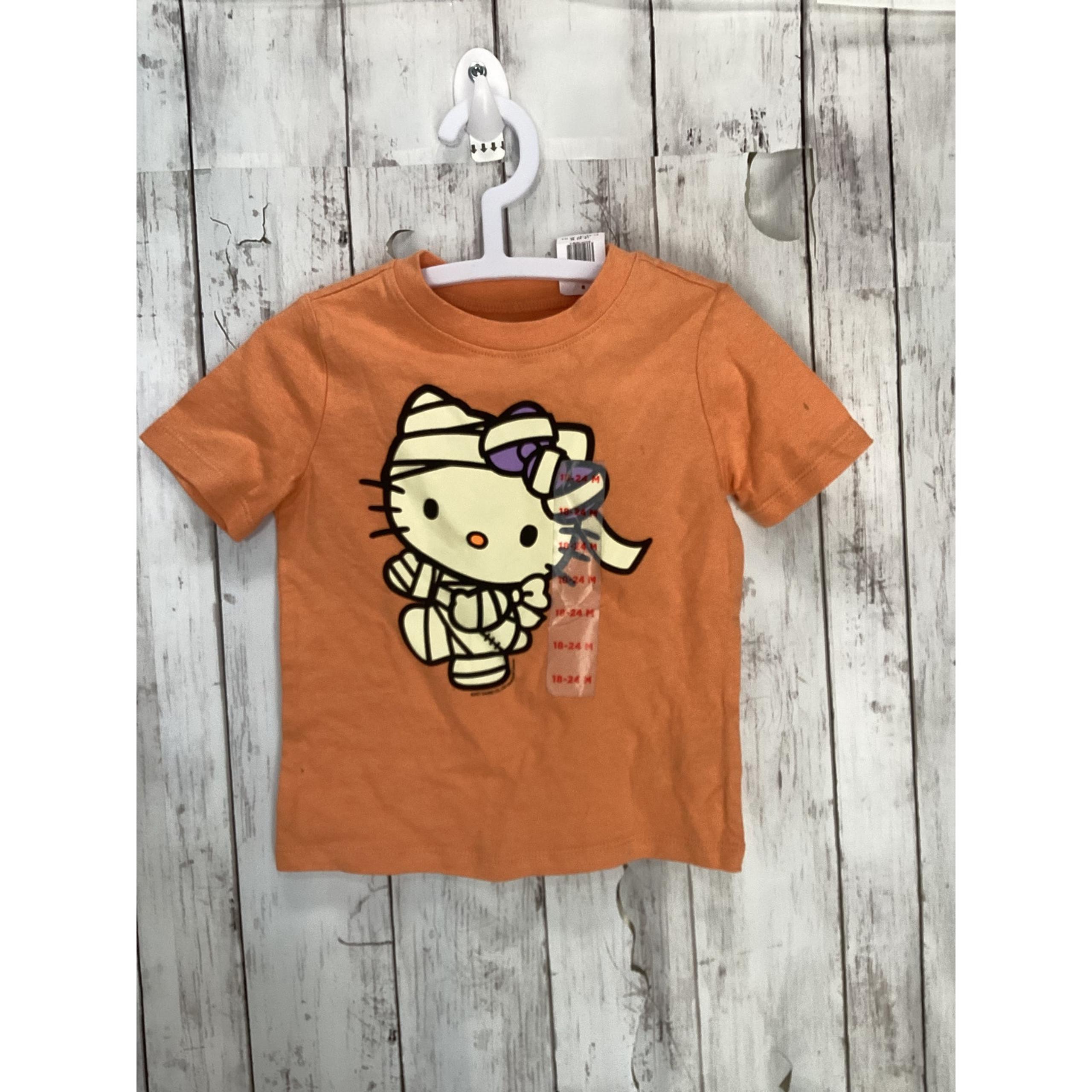 Old Navy Hello Kitty In a Mummy Outfit Girls Shirt Size 18-24 M