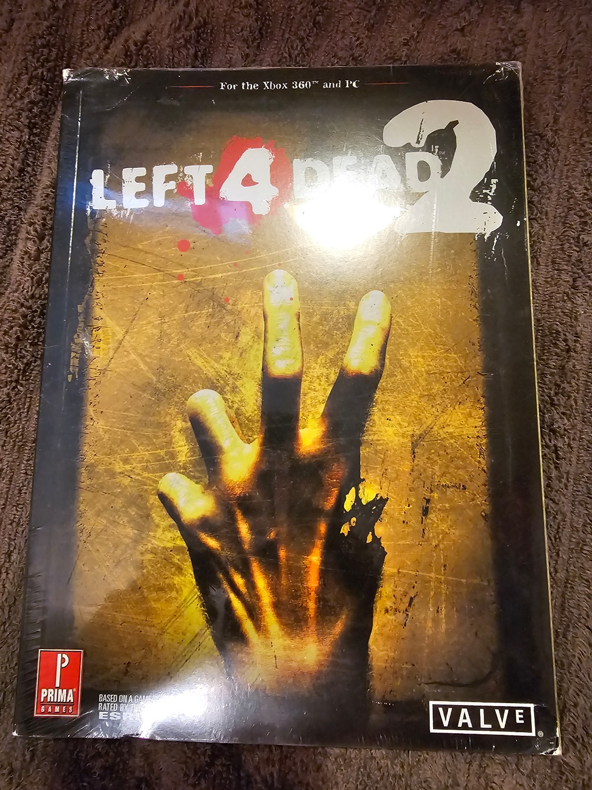 Left 4 Dead 2 Microsoft Xbox 360/ PC, 2009 Prima Games Strategy Guide Sealed