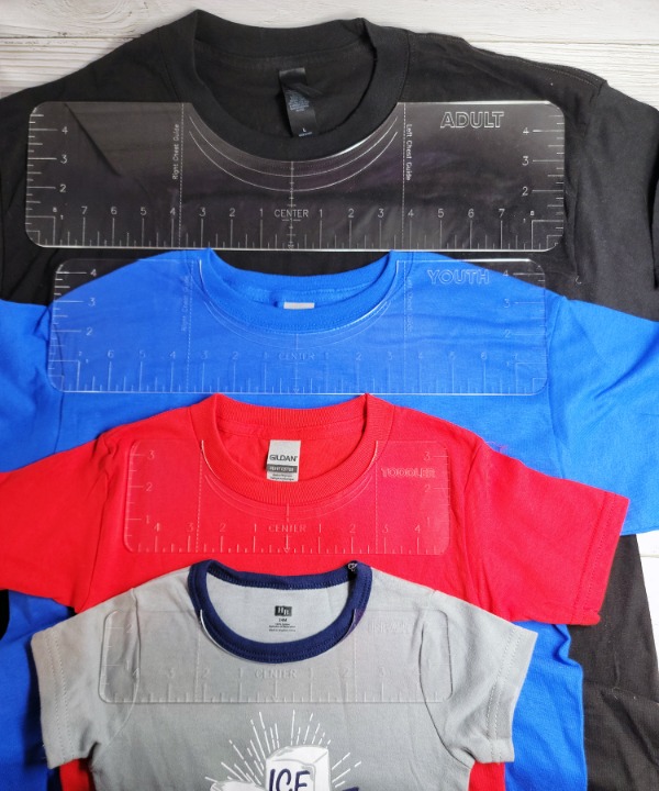 T-Shirt Alignment Tool, Shirt Ruler Set