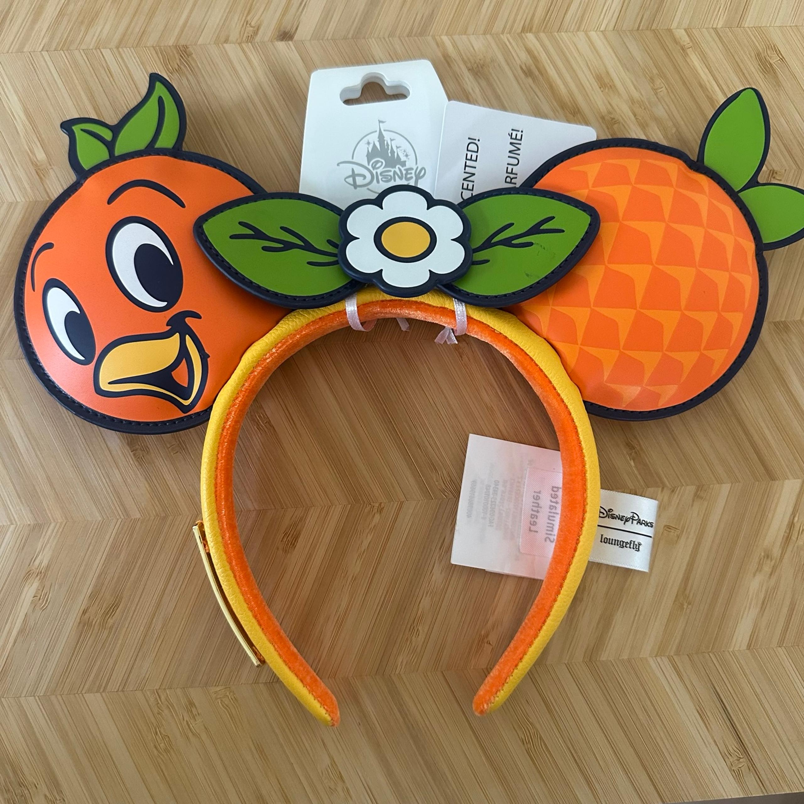 NWT Disney Orange Bird Loungefly Ear EPCOT International Flower & Garden