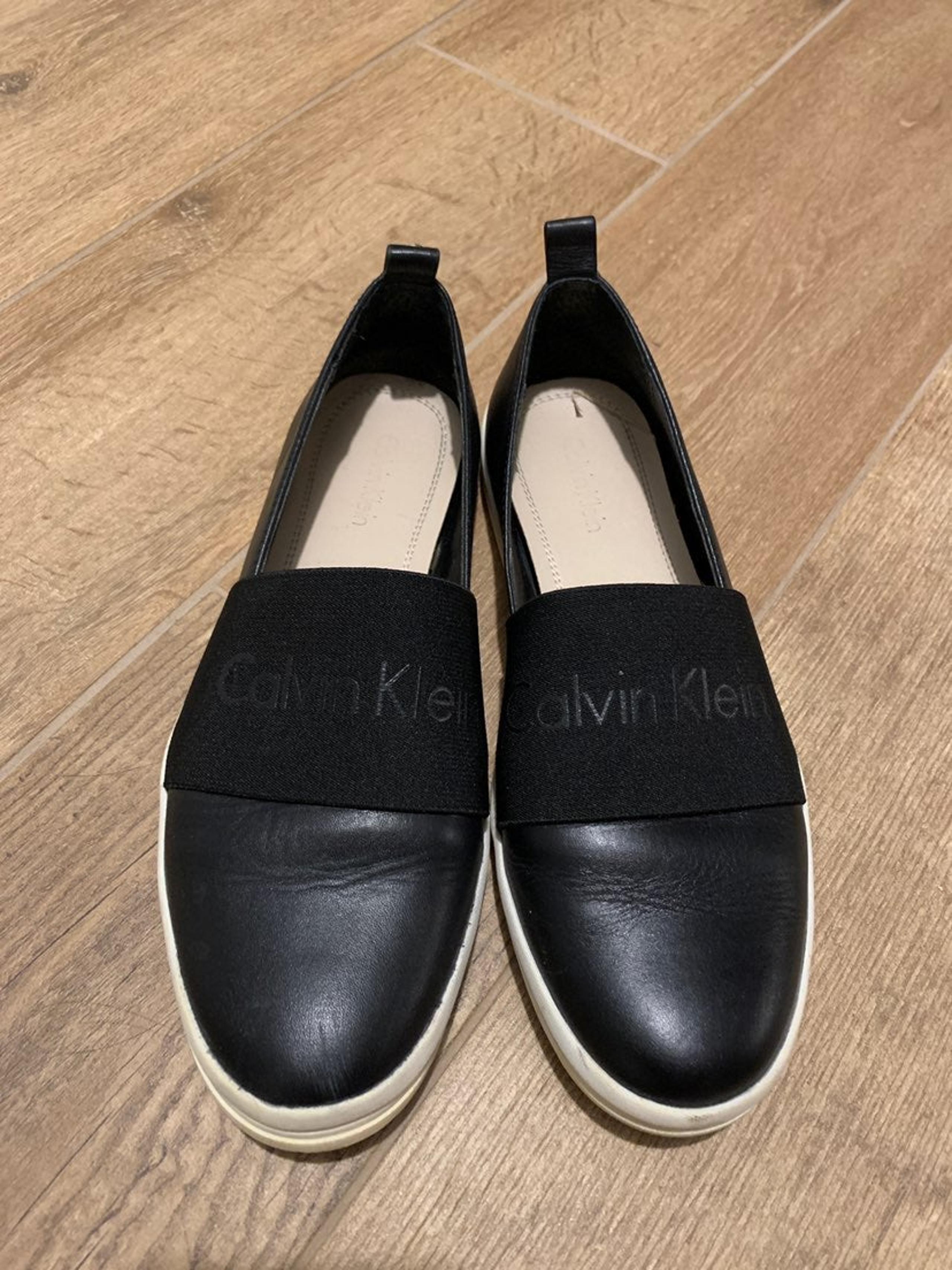 Calvin Klein Mora slip on sneakers in si