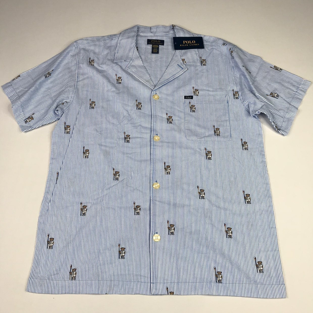 Polo Ralph Lauren M Bear Sleep Shirt