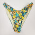 L*Space Cabana Bikini Bitsy Bottom in Yellow Floral Size Medium NWT
