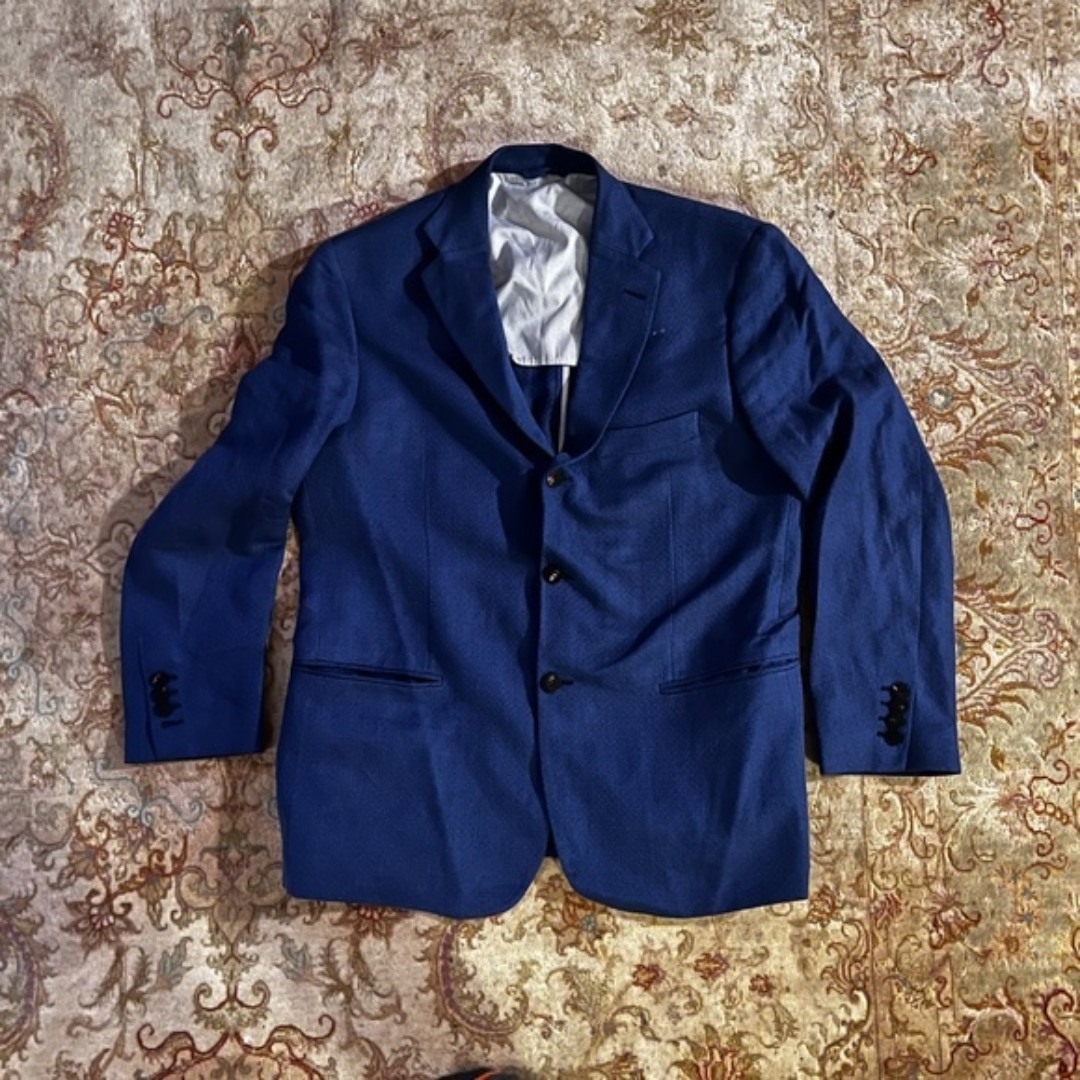 Ballantyne Blue Suit Blazer Jacket