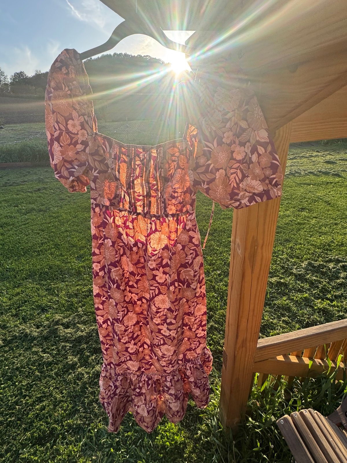 Favorite Daughter Floral Dress (small flaw)