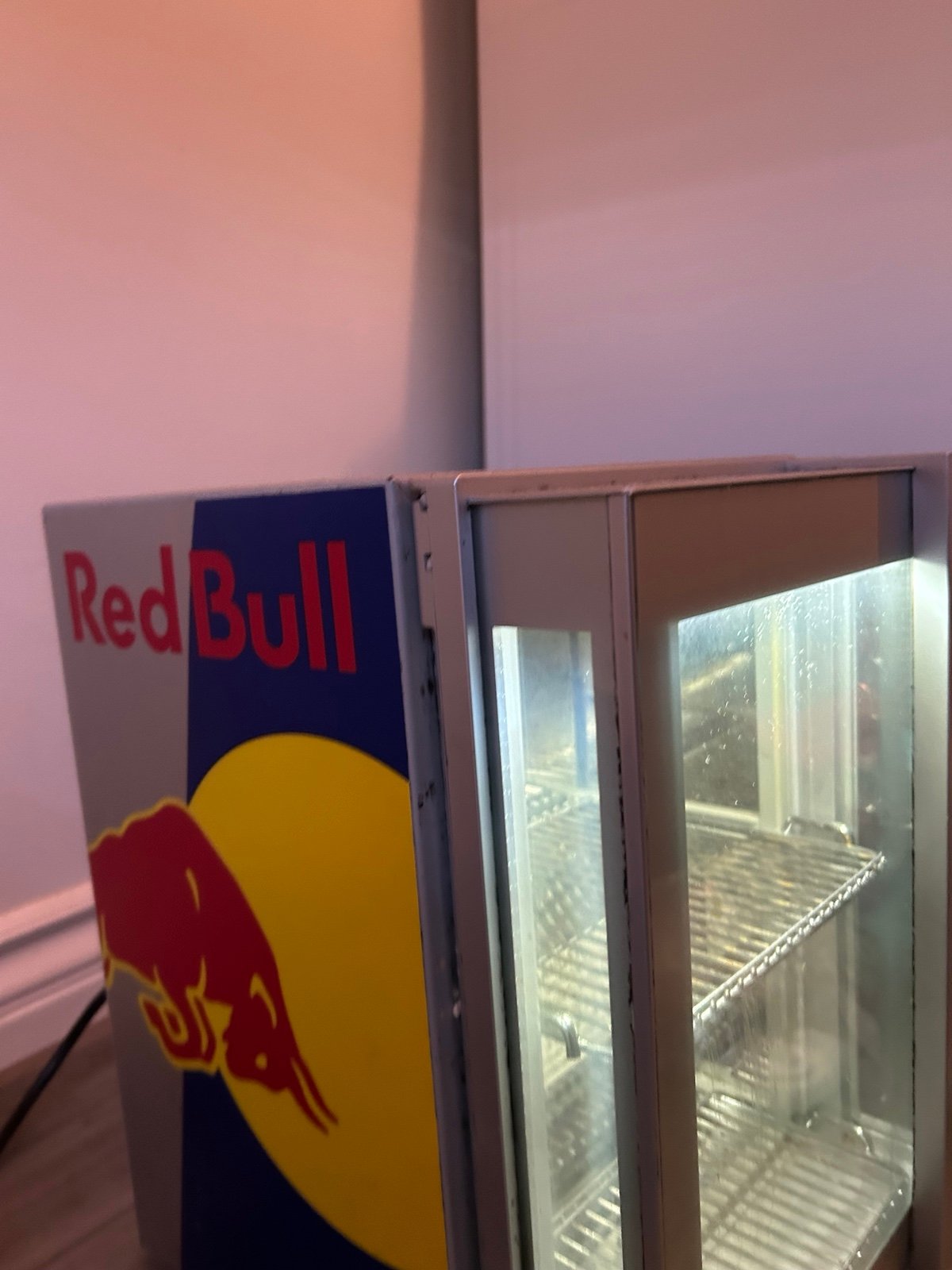 Redbull mini fridge