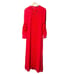 Juicy Couture Red Embroidered Lace 2 Piece Abaya Kaftan Dress Red Small NWT